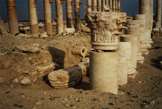 Vorschaubild Palmyra, Kolonnaden (Detail)